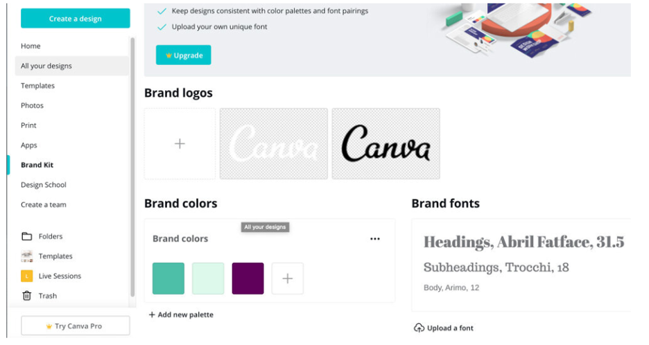 10 Tips for Using Canva for Small Business Owners canvascreenshot 1